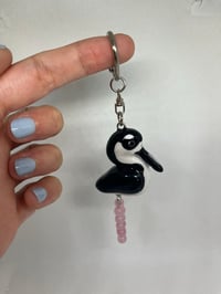 Image 2 of Black-necked Stilt Keychain