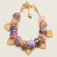 PURPLE PRAYER OF LOVE BRACELET 