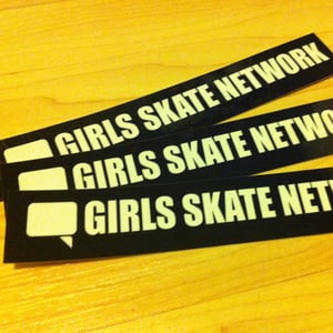 Image of Girls Skate Network Stickers