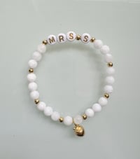 Image 1 of personalized teacher bracelet