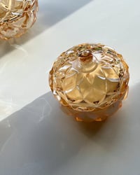 Image 4 of VINTAGE GOLD CRYSTAL CANDLE