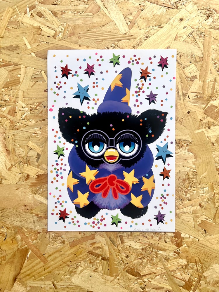 Image of Furby Wizard Print 