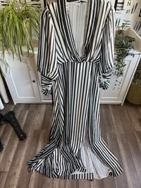 Image 1 of Fashion Nova black and white dress 