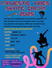 Majestic Skate Camp