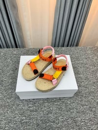 Image 4 of Loewè Colorblock Sandals 