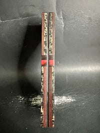 Image 5 of Rock Texture Red & Copper GLOW Segmented Knife Scales