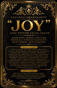 Image 2 of “JOY” ANTI-AGING PEPTIDE FACIAL CREAM