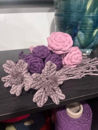 Image 2 of Macrame 3D Flower Dream Catcher