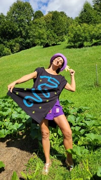 Image 4 of "Happy Blue" Twin Tunic, Size L/XL