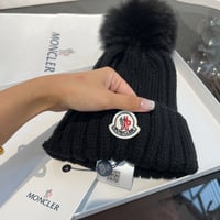 Image 5 of Monclèr Beanie with PomPom