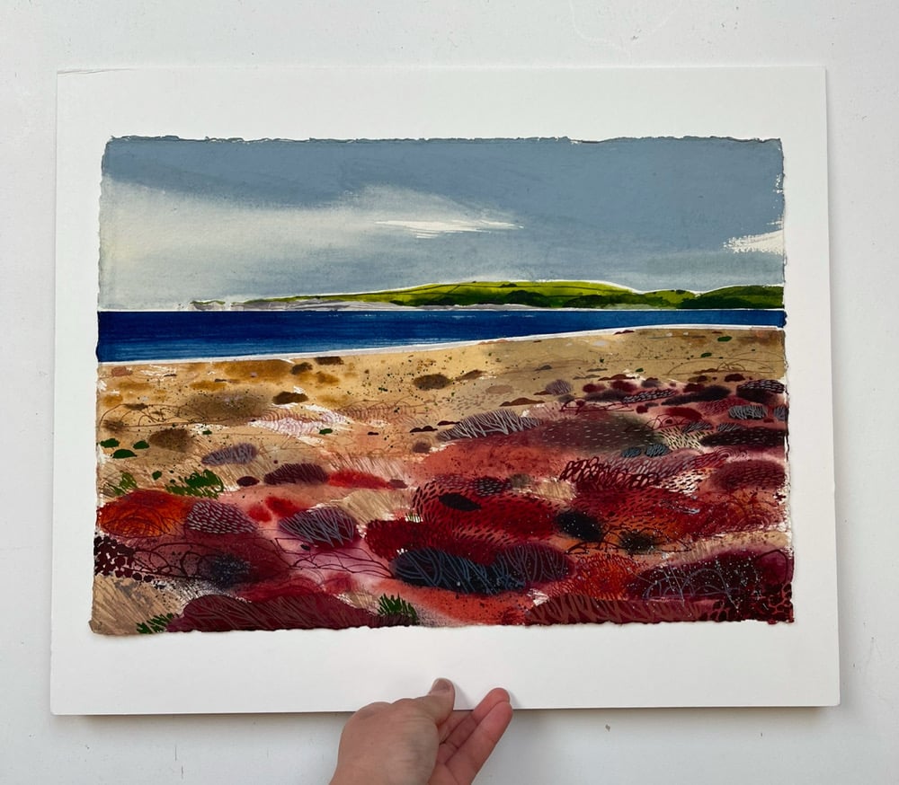 *Giclée print* ‘From Shell Bay Towards Studland’