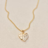 Image 2 of (M) Heart Nugget Necklace