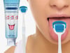 Tongue Cleansing Gel with Silicone Tongue Scraper Brush Cleaning Set