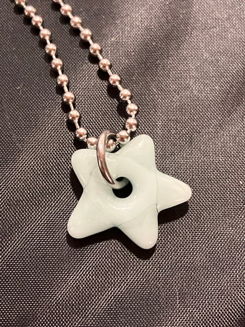 Image of micro lightest blue star