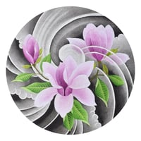 Image 2 of Magnolia in Swirling Winds (Original)