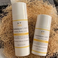 Image 1 of Beekeeper's BEST Goat Milk and Honey Creamy Body Lotion- Sunflower