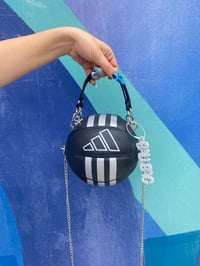 Image 1 of BLACK ADIDAS BALLBAG