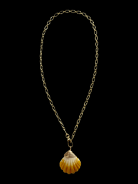 Sunrise on glitter necklace