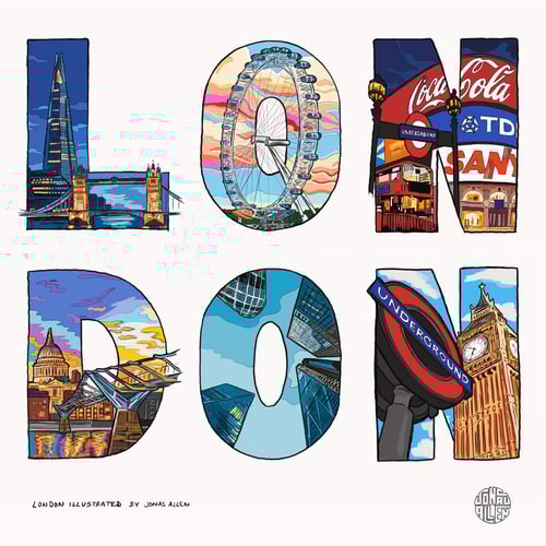 Image of London Illustrated (Print)