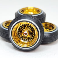 Image 11 of 1:25 13" straight lace gold