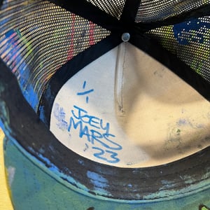 Hand Painted hat 409
