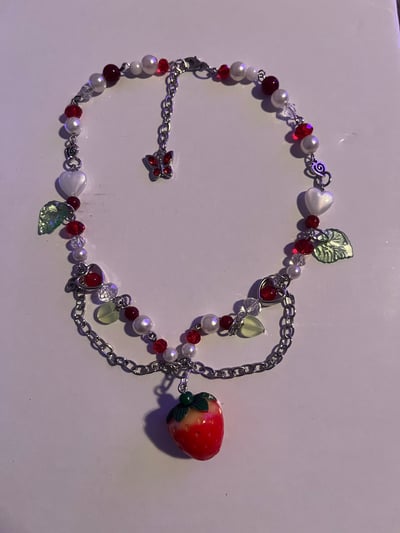 Image of Strawberry Necklace 