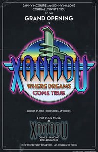 Image 1 of Xanadu Grand Opening Poster