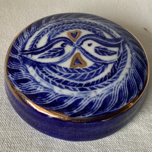 Image of Fairytales, Blue ginger jar.