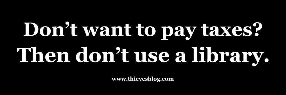 Image of "Don't want to pay taxes" bumper sticker v.3