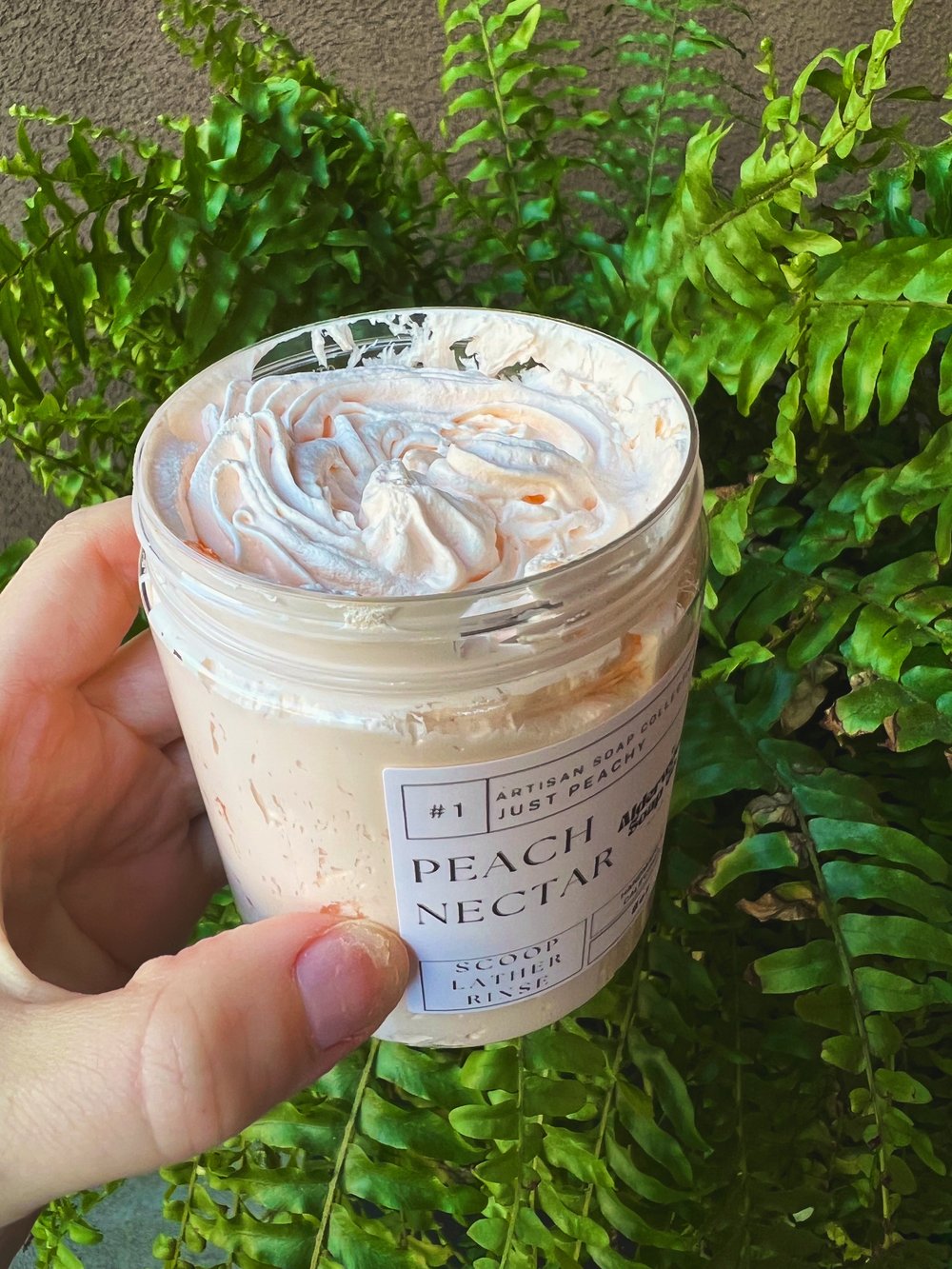 PEACH NECTAR - Foaming Bath Butter 8oz