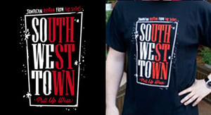 Image of South West Town T-Shirt - Black