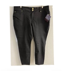 Image 7 of New Sz.22W Iman Black Jeans #120*2.0