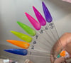 NEON Jelly Glitter Gels 