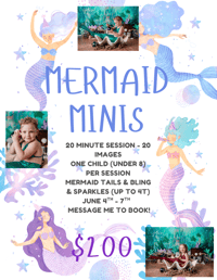 Mermaid Minis June 4th-7th