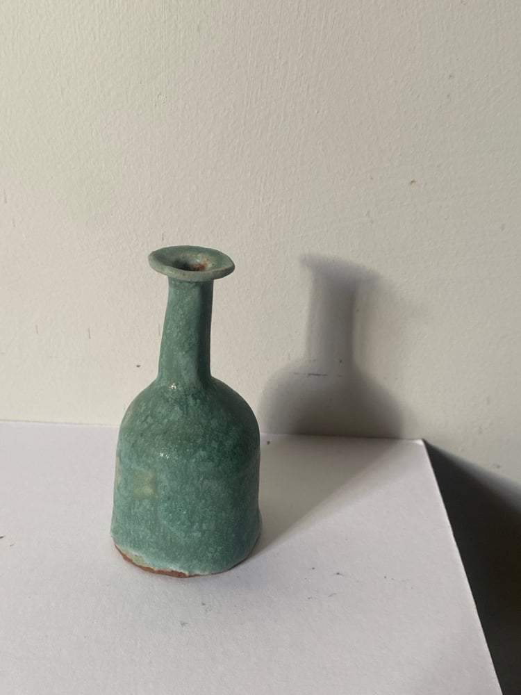 Minature Bottle with fluted neck Image 4