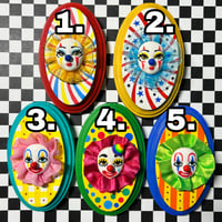 Image 2 of Rainbow Clowns (wall plaques)