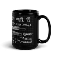 Image 2 of MK18 Black Glossy Mug blueprint 