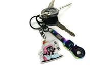 Image 4 of Stubby 10mm Ratchet Keychain (Neo-Chrome)