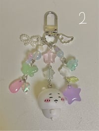 Image 3 of chiikawa fruity pop keychains