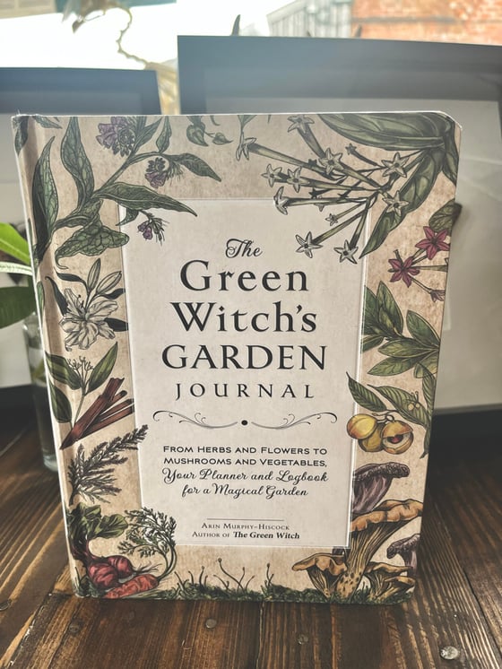 Image of The Green Witches Garden Journal 