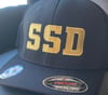 SSD logo Casino Gold CP Black Flexfit Hat