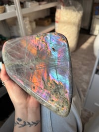 Image 4 of XXL RAINBOW LABRADORITE FREEFORM -MADAGASCAR-