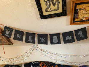 Image of Halloween Flag Garland