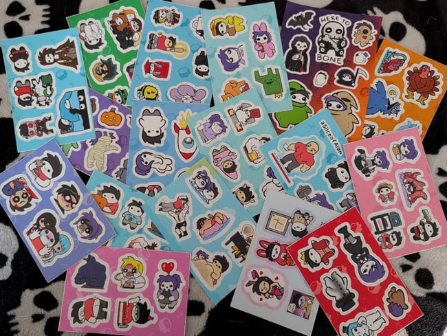 RANDOM STICKER SHEET!