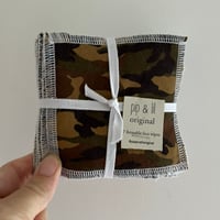 Camo single print 7 wipe set