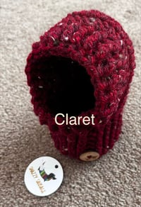 Image 2 of Snazzy Rustic Aran Dachshund Snood