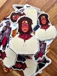 Image 3 of Comic Character Sticker: “Elijah”