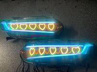 Image 3 of Honda Accord 2017-2022 5 Gem Heart Style RgB