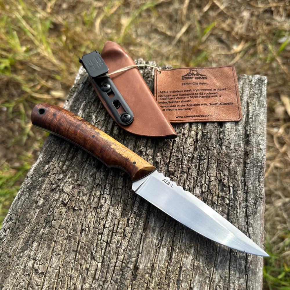 Image of 95mm Clip Point AEB-L Myall