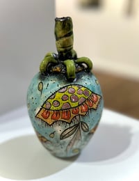 Image 1 of Ascending Flowers Vessel- Cynthia Marks